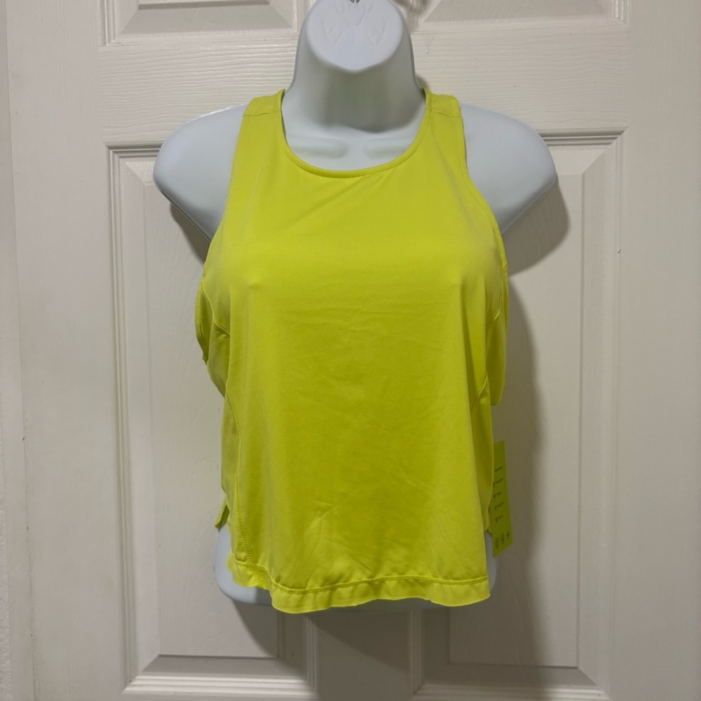 Papaya Greenish Yellow Active Tanktop